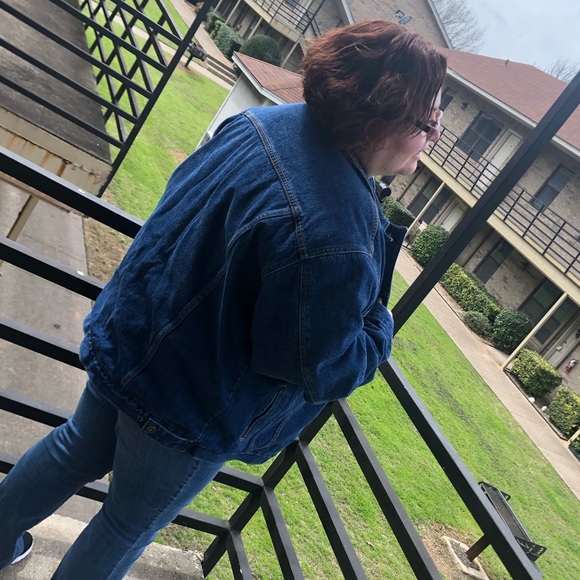 Vintage Jackets & Blazers - VINTAGE Classic Denim Sherpa Jacket - L, XL, XXL